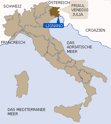 Lignano Map 